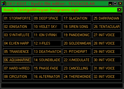 12. Voice Bank Dialog